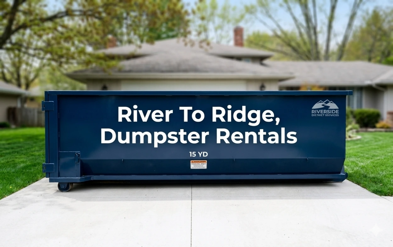 River To Ridge Dumpster Rental Service Asheville Local Fast Delivery
